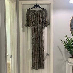 Olive green jumpsuit